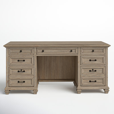 Finkel solid wood executive desk discount
